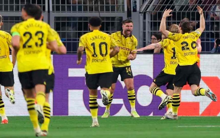 De alarido el Borussia Dortmund contra el París Saint-Germain 