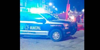 Riña en Chiautzingo deja cuatro detenidos y daños a patrullas