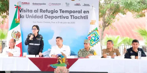 Gobierno federal reconoce labor de Puebla en materia de prevención ante emergencia volcánica