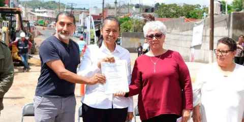 Inició la renovación integral de la calle Río Sonora, en Atlixco