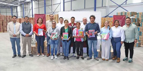 Cuautlancingo se consolida como referente educativo en Puebla con distribución de libros de texto gratuitos