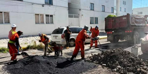 Atiende Gobierno de la Ciudad vialidades y calles de la Margarita