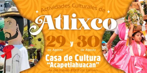 Preparan en Atlixco gran clausura de talleres y actividades culturales
