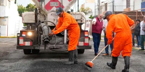 Arrancaron los trabajos de bacheo en frío en la capital poblana 