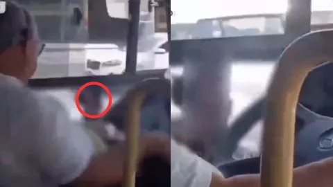 Conductor de autobús es suspendido por ver videos inapropiados