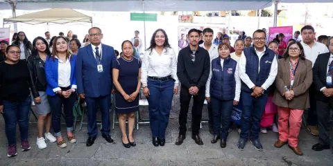 Lupita Cuautle lleva Jornada de Proximidad Social a San Francisco Acatepec
