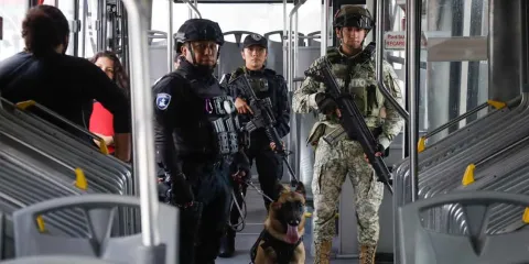 Operativo Seguro en RUTA Línea 2: revisan armas y sustancias ilícitas en Puebla