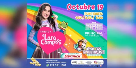 Para los pequeños del hogar, llega el Tributo a Lara Campos