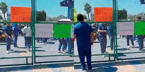 Estudiantes de estomatología protestan en Tehuacán por falta de equipo para prácticas