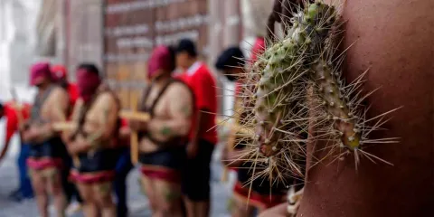 35 hombres cumplirán la penitencia de Los Engrillados en Atlixco 