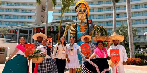 El Valle de Catrinas de Atlixco presente en el Tianguis Turístico de México 2026