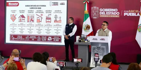 Impulsan viviendas en San José Chiapa con plan integral en Puebla