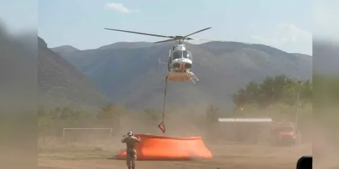 Respuesta inmediata ante reactivación de incendio en Cohetzala