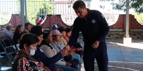 Fortalece San Pedro Cholula coordinación regional para reforzar la seguridad en juntas auxiliares