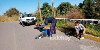 Cuatro menores heridos tras accidentes viales en Chiautzingo y El Verde