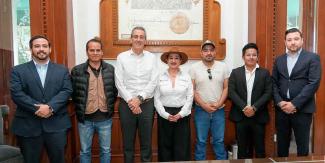 Edil de Puebla fortalece colaboración con Segalmex para impulsar autosuficiencia alimentaria en el estado