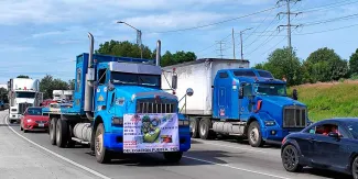 AMOTAC paraliza carreteras: alertan caos vial en Puebla