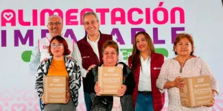 Pepe Chedraui reafirma su compromiso con la seguridad alimentaria con entrega de despensas en Lomas de San Miguel