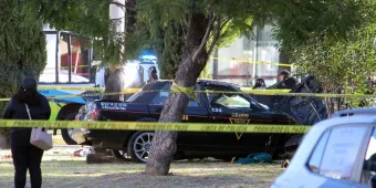 Muere taxista embestido por una patrulla de la Policía Municipal de Puebla