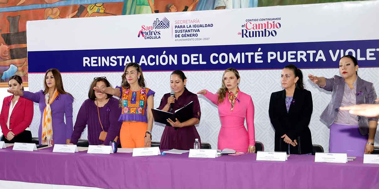 Puerta Violeta en San Andrés Cholula: Dos años de resultados