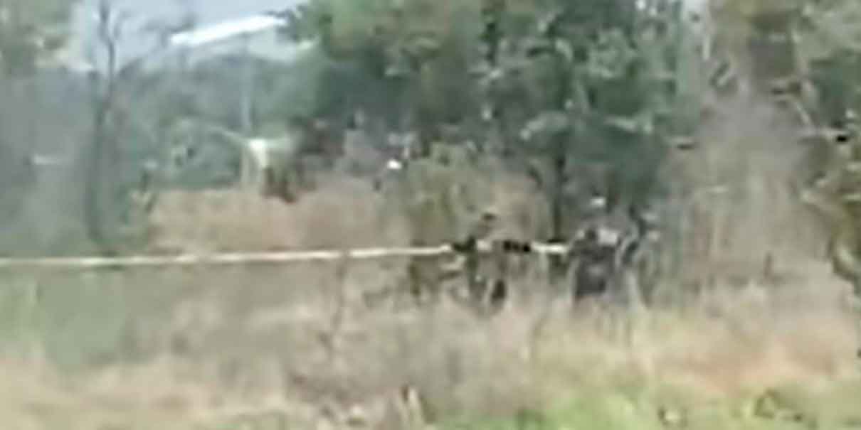 Hallan cuerpo embolsado en Huejotzingo, Puebla