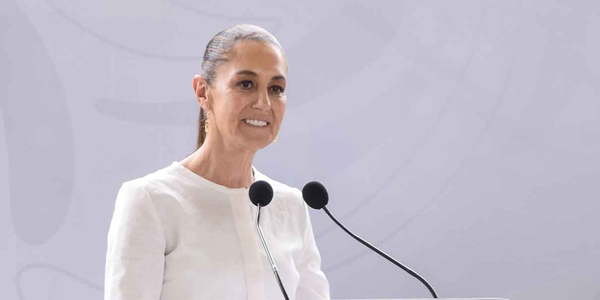 Sheinbaum de regreso a Puebla