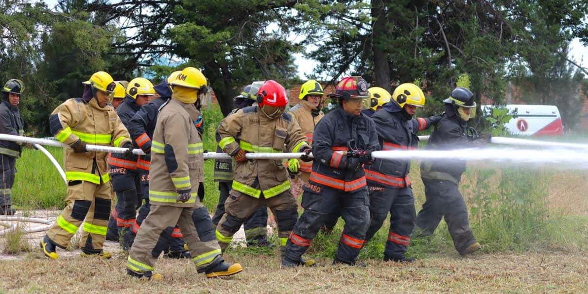 Protección Civil de San Andrés Cholula se profesionaliza con cursos de rescate y prevención
