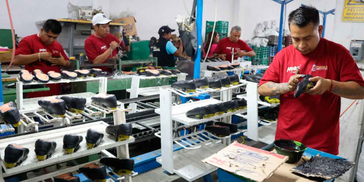 Resurge industria del calzado en Puebla con impulso a cooperativas
