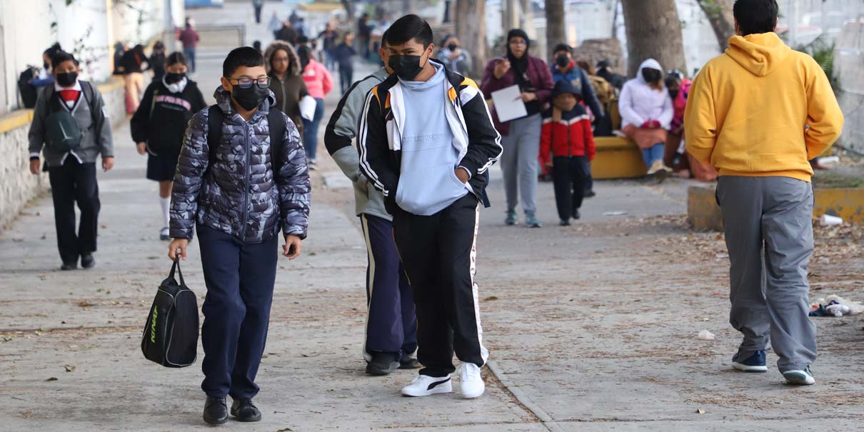 Este lunes inicia el horario invernal escolar para evitar enfermedades respiratorias