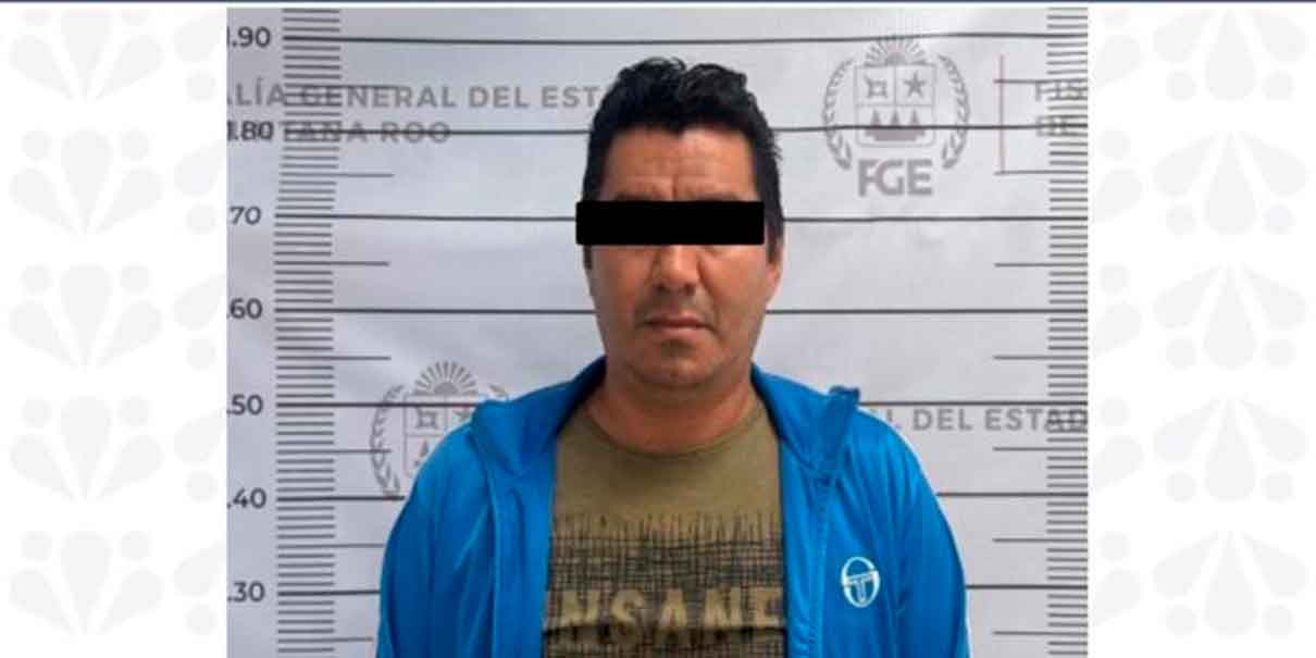 Fiscalía de Puebla captura en Quintana Roo a José David N. acusado de violación en 2011