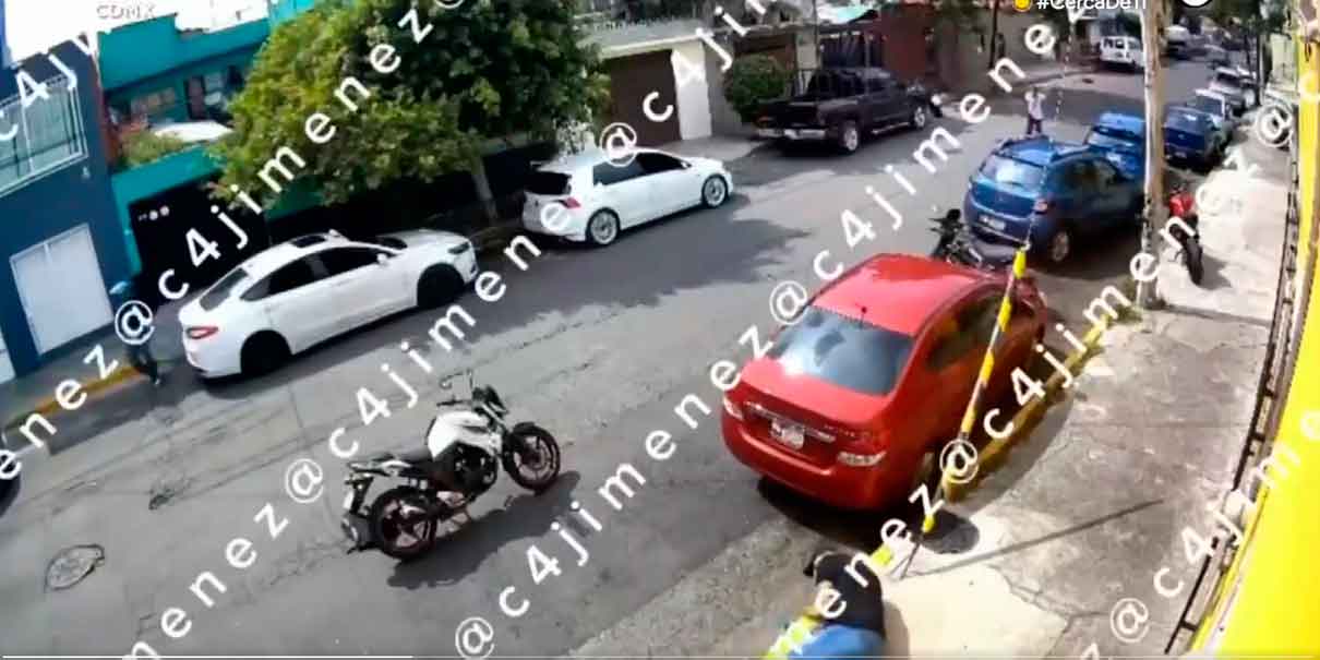 VIDEO. A balazos gaseros pelean rutas de venta en CDMX. Hay 5 heridos