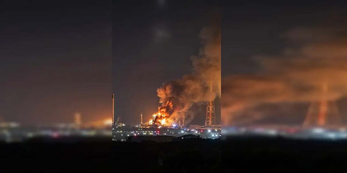 Explosión en refinería de Pemex en Oaxaca deja al menos seis lesionados