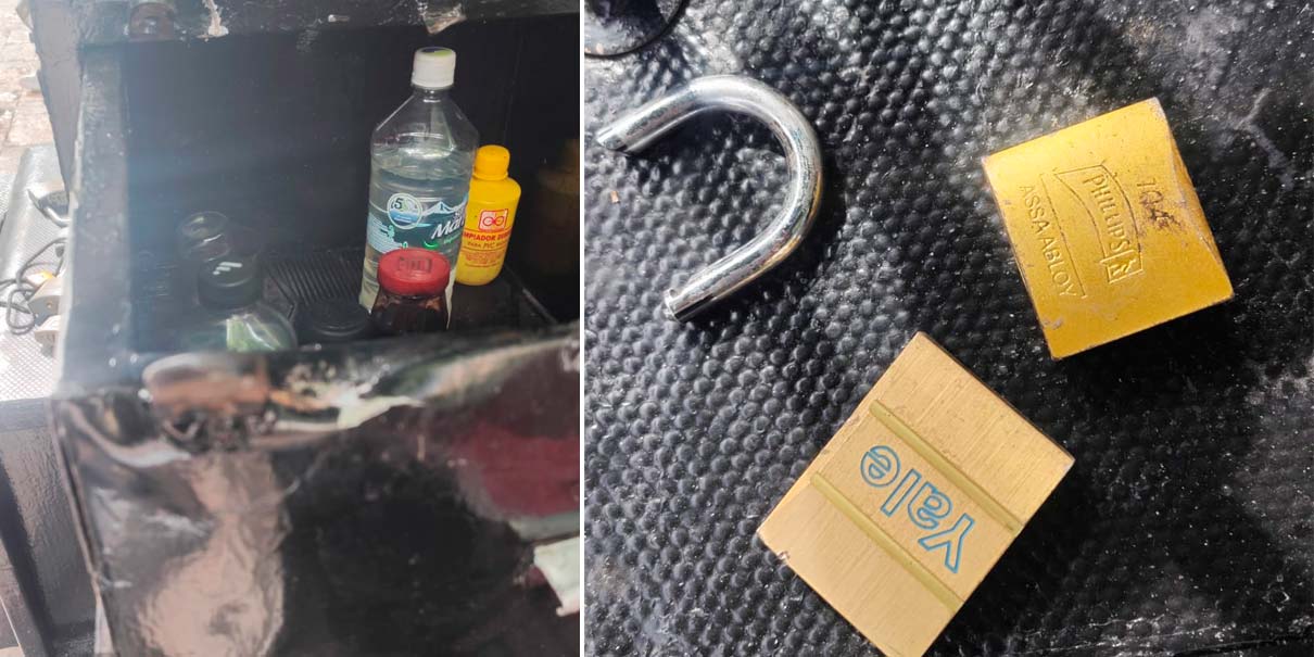 Roban a boleros de Texmelucan; se llevaron hasta las brochas