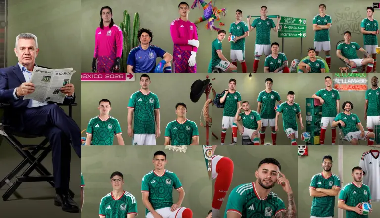 Javier Aguirre revela la lista definitiva de 26 convocados de México para el Mundial 2026