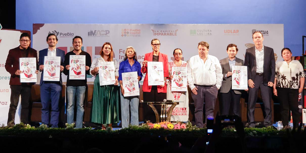 Presentan la gran Feria del Libro en Puebla del 14 al 23 de agosto
