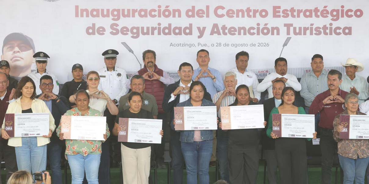 Puebla invierte 1,500 mdp en más de 6 mil obras comunitarias