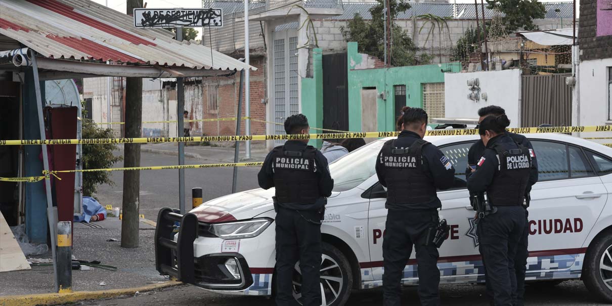 Ataque armado en Puebla Textil deja un muerto y dos heridos