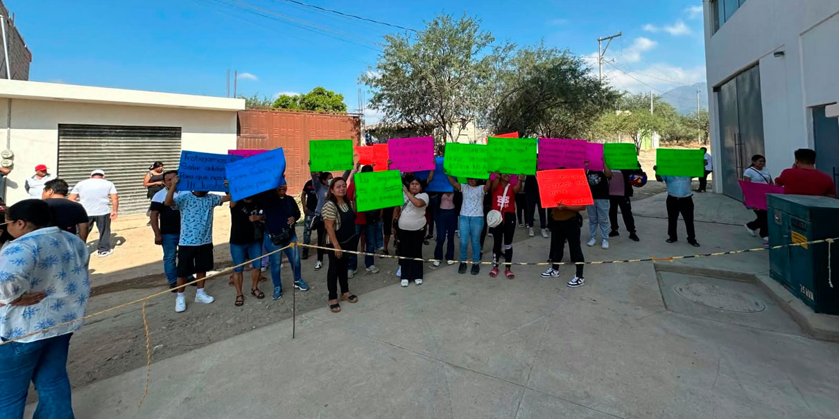 Manifestación en Ajalpan contra la libertad de criminal 