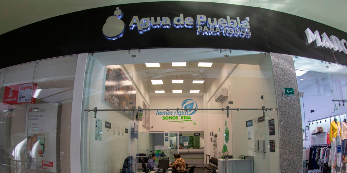 Sucursales de Agua de Puebla no abrirán este 16 de septiembre 