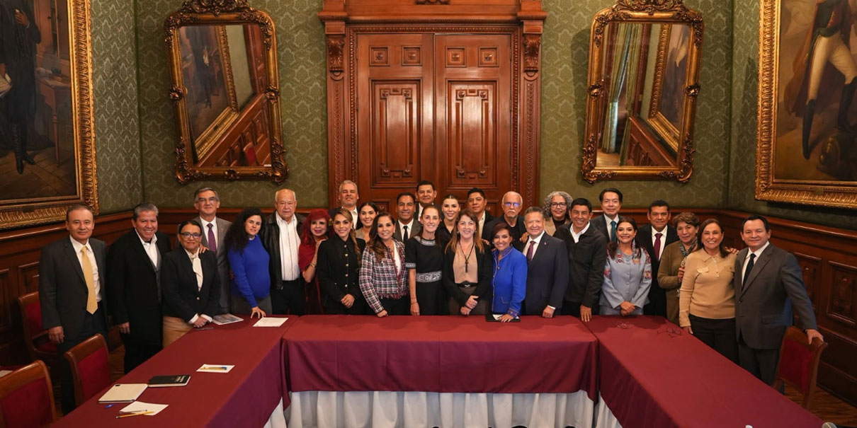 Ante presidenta Sheinbaum, Alejandro Armenta refrendó compromiso de Puebla con bienestar de familias