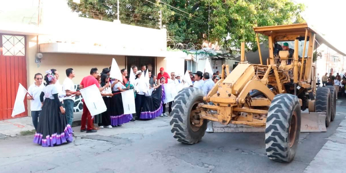 Atlixco, imparable con las obras; Ariadna Ayala inició una más para mejorar la movilidad