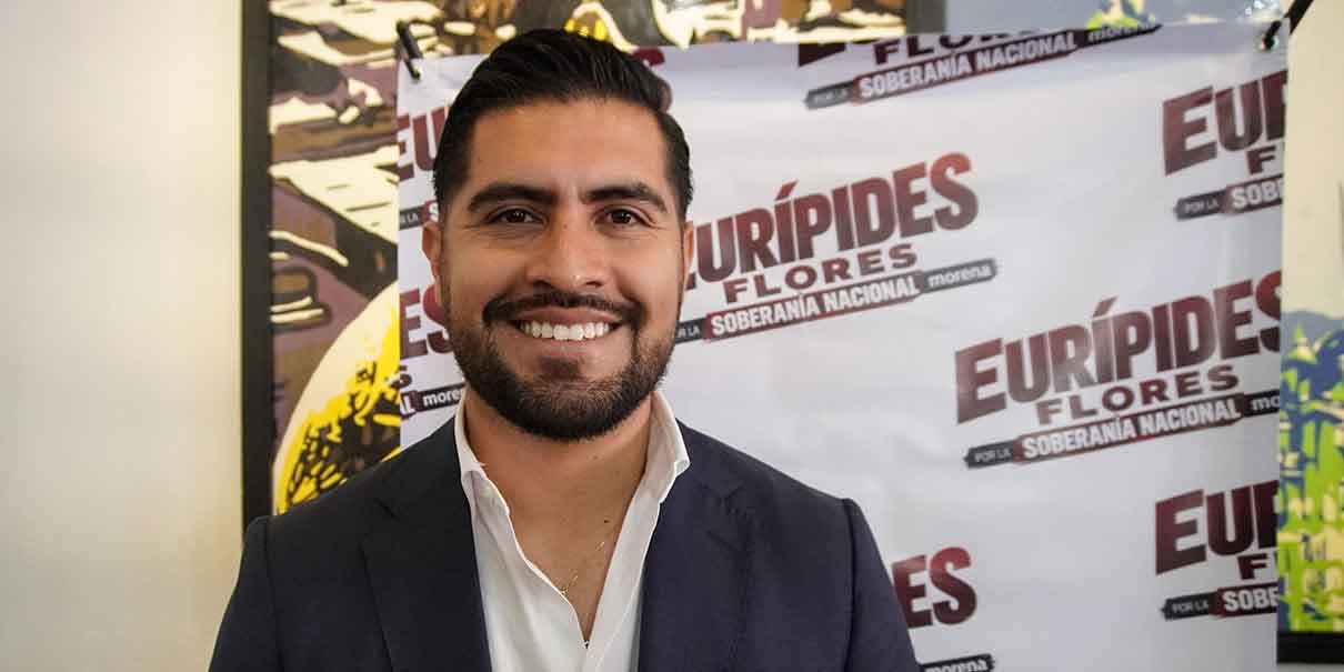 Eurípides Flores buscará diputación federal por Morena en Puebla en 2027