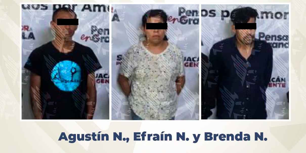 FGE detiene a tres por feminicidio de adolescente de 16 años en Tehuacán