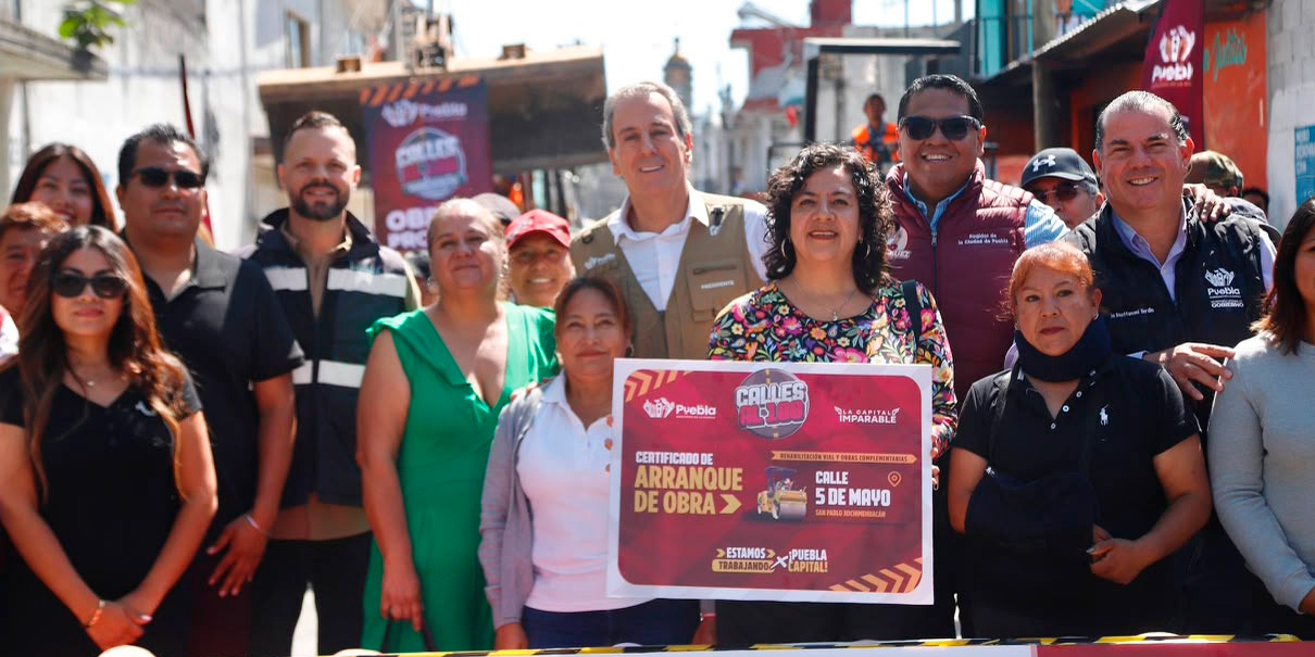 Fortalecerá Pepe Chedraui infraestructura vial en San Pablo Xochimehuacán