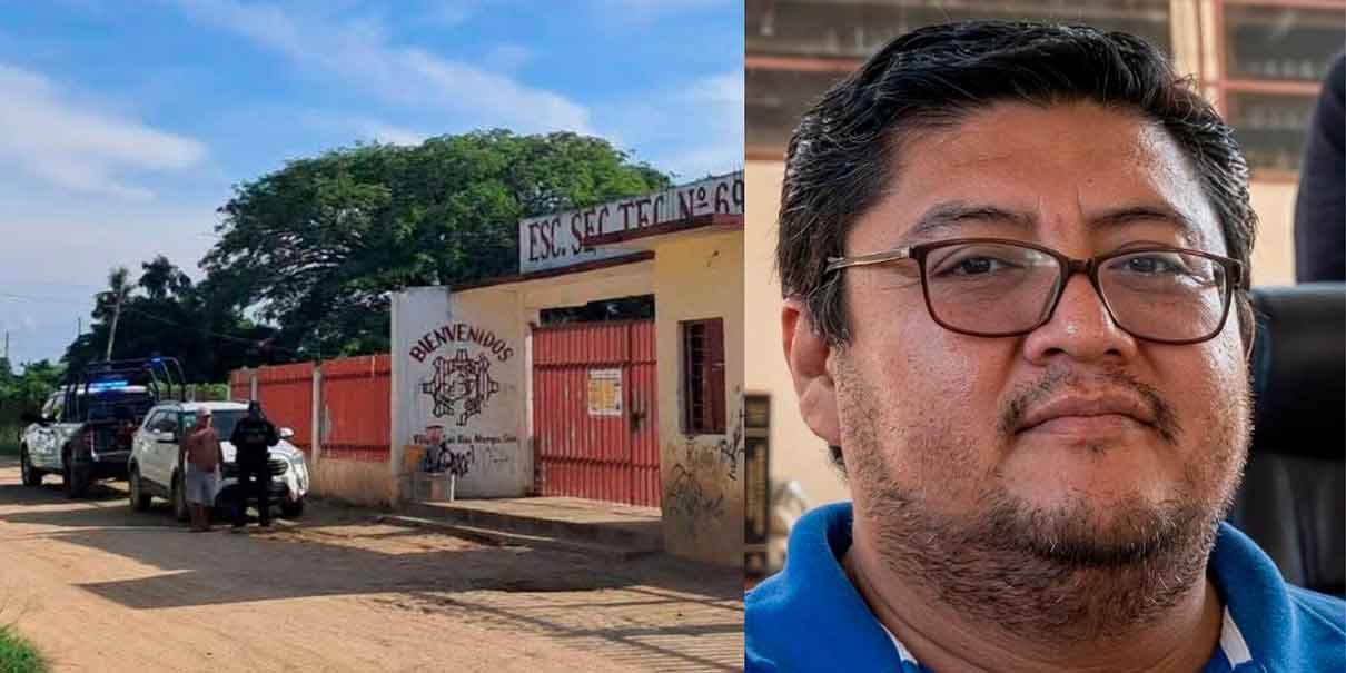 Asesinan a maestro dentro de secundaria en Oaxaca; alumnos se refugian