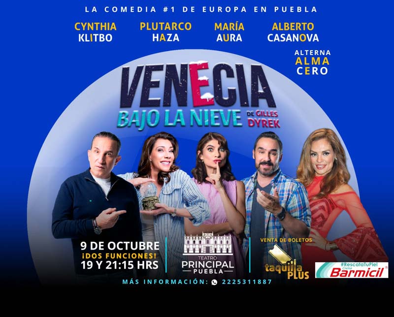 Llega la comedia de enredos Venecia Bajo la Nieve 