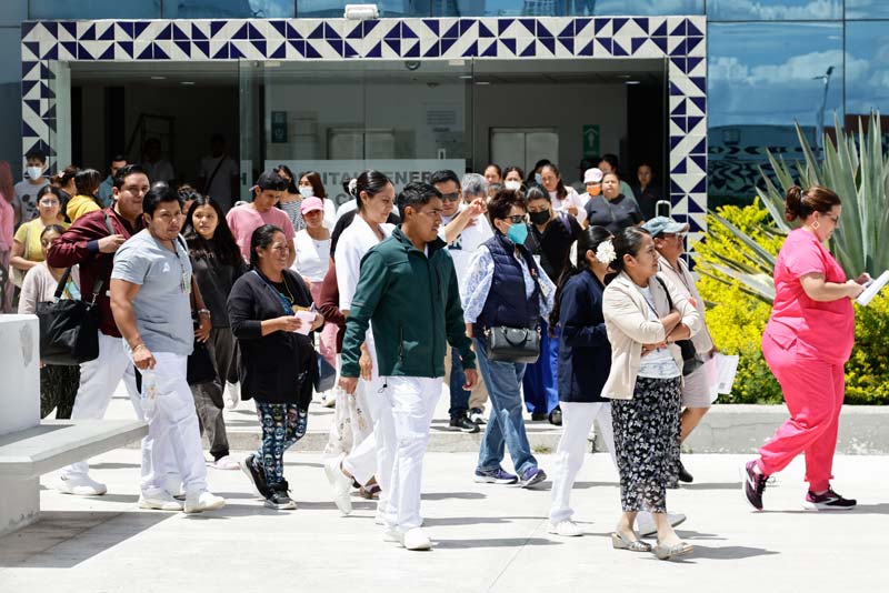 Fueron desalojados 19 mil 841 inmuebles en Puebla y 4 mil alertas sísmicas se activaron