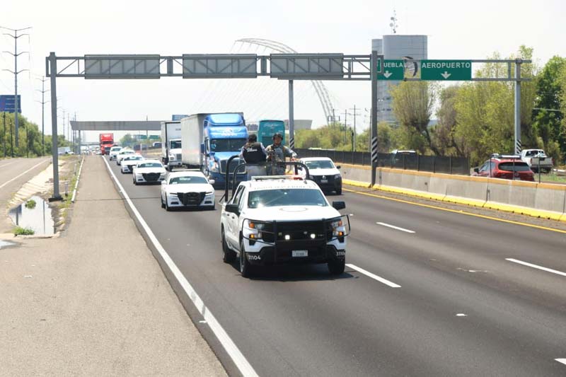 206 camiones con mercancía han sido recuperados en la autopista México-Puebla-Veracruz