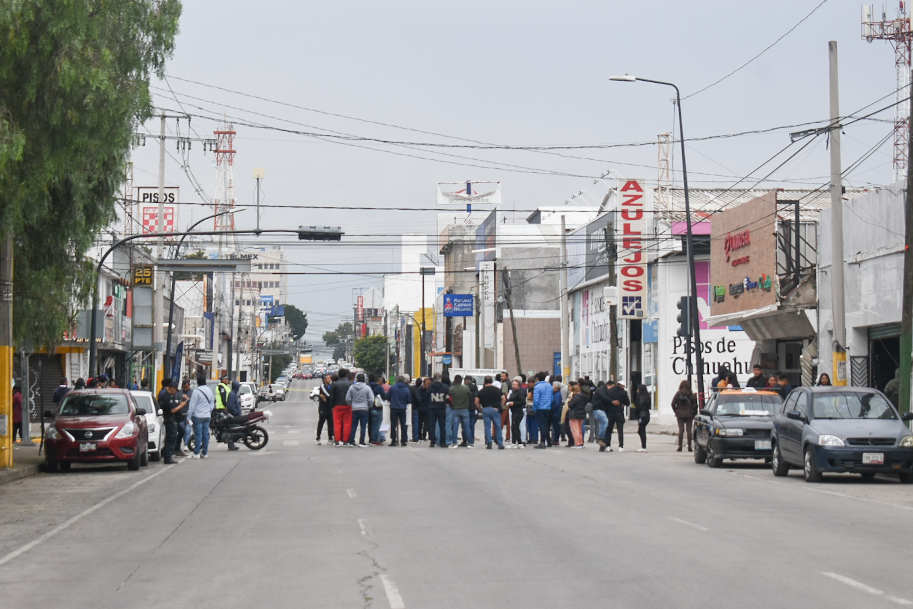 protesta de vecinos