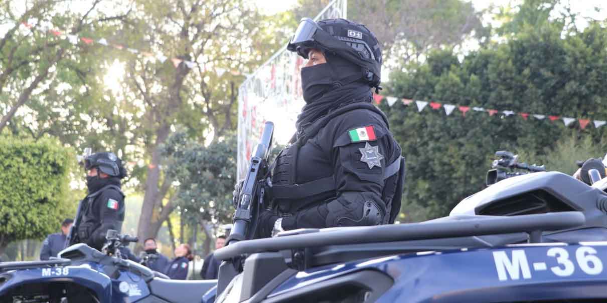 Operativo con 450 policías en Puebla durante elección del Poder Judicial